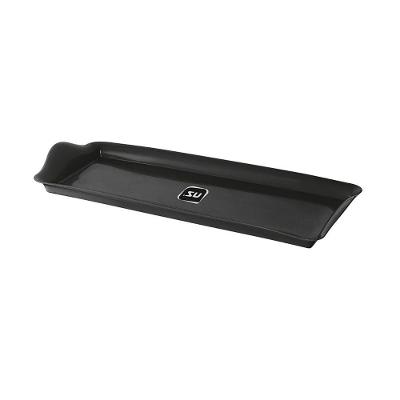 Bandeja Retangular Decorativa Servir Uz 38 X 16 Cm Preto