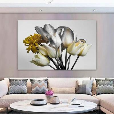 Quadro Decorativo Floral Foto, Tela Em Canvas 100x70 Cm