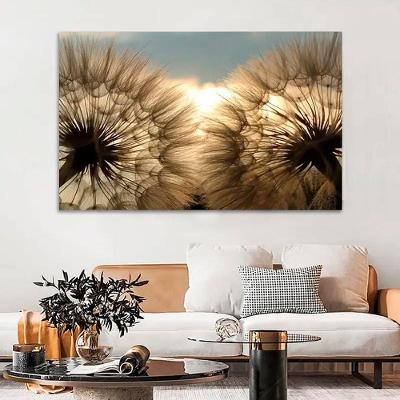Quadro Decorativo Flores Ao Sol, Tela Em Canvas 100x70 Cm