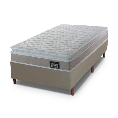 Cama Box Baú Solteiro Hellen Espuma Premium D33 Pillow Top
