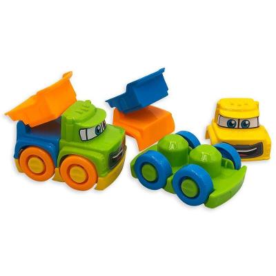 Carrinhos Happy Cars Monta E Desmonta Estímulo Cognitivo