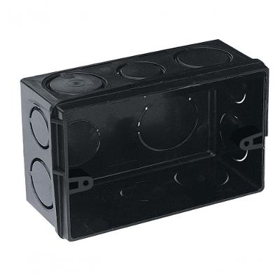 Caixa De Luz 4x2 Embutir Preta