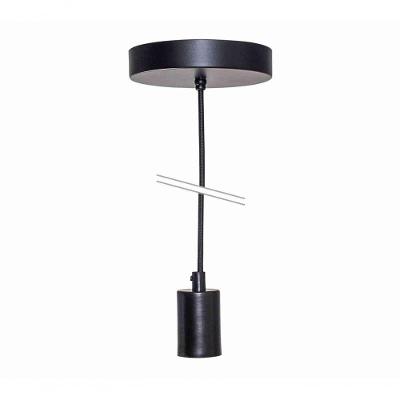 Pendente Metallum Preto 1xe27 - G-light