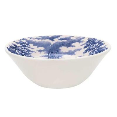 Tigela Conic Cerâmica Estampa Cena Inglesa 15,5cm 1un - Biona R91246