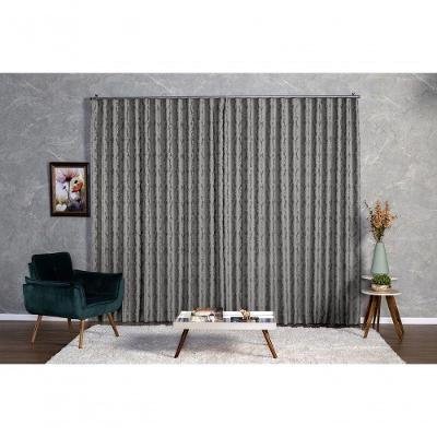 Cortina Jacquard 2,80x2,30 Para Trilho Suíço branco