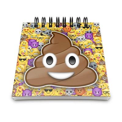 Bloco De Anotações Emoticon - Emoji Cocozinho Poop