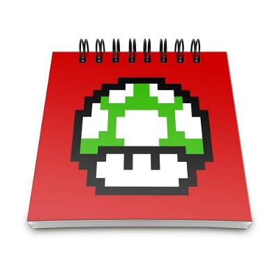 Bloco De Anotações Cogumelo Pixel Get A Life