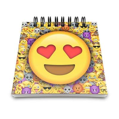 Bloco De Anotações Emoticon - Emoji Amor