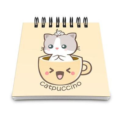 Bloco De Anotações Catpuccino
