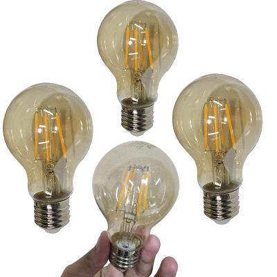Lampada Led 30w Multifilamento Vintage Kit 4 Uni Retro Decoraçao Iluminaçao Casa Quarto Sala Cozinha Garagem Varanda