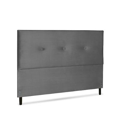 Cabeceira Miami Jbe Moveis King Size 1,95 Casal Diamond Luxo Cama Box Linha Quartos Cor Cinza