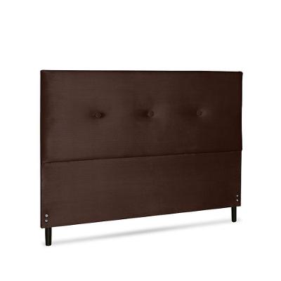 Cabeceira Miami Jbe Moveis King Size 1,95 Casal Diamond Luxo Cama Box Linha Quartos Cor Marrom