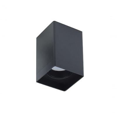 Spot Sobrepor Mr16 Quadrado Preto Loch Nordecor