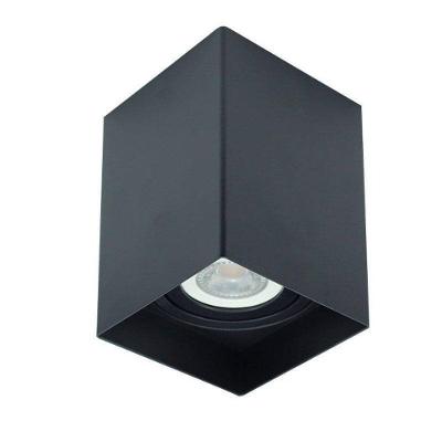 Spot Sobrepor Par20 Quadrado Preto Loch Nordecor
