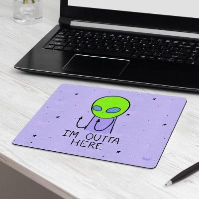 Mouse Pad Drpepper Et Alien I'm Outta Here