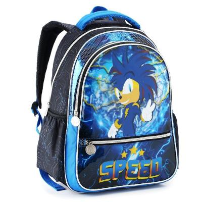 Mochila Costas Grande Escolar Infantil Sonic Shadown Game