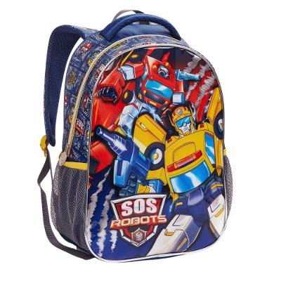 Mochila Costas Transformers Escolar Sos Robots Infantil Seanite
