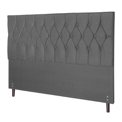 Cabeceira Ram 1500 Chumbo Estofada Para Cama Box Casal Queen Size 164cm Quarto Luxo