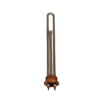 Resistência 3000w Inox 316l - 1 Elem. 220v Monofásico. -1.1/4 C/ Poco Sensor - G2 