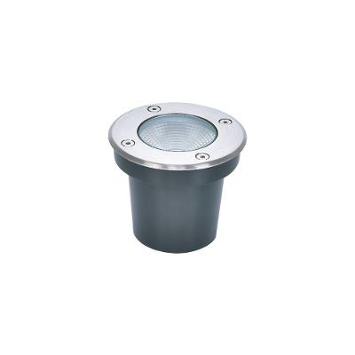 Embutido De Solo Led Astraled Es-6913 Felis 10w Bivolt Prata 3000k Luz Amarela 3000k Luz Amarela Es-6913