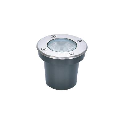 Embutido De Solo Led Astraled Es-6914 Felis 15w Bivolt Prata 3000k Luz Amarela 3000k Luz Amarela Es-6914