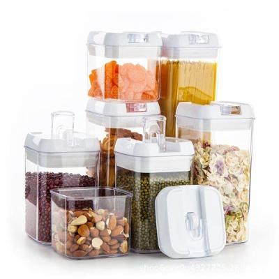 Kit Potes Herméticos Acrílico Multiuso - 7 Peças