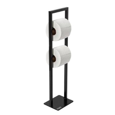 Porta Papel Higiênico Estilo Industrial Preto