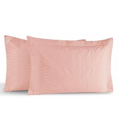 Kit Portas Travesseiros Gold Percal 200 Fios Algodão 50cm X 70cm 2 Peças - Rose
