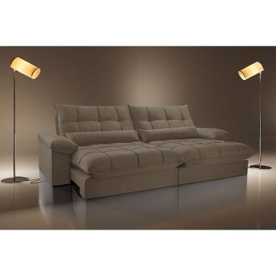 Sofá Liz 02 Módulos De 100cm Br 25cm Meu Sofá Online B016 Veludo Marrom
