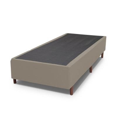 Base Box Queen Size Prince Sued 0,79x1,97x0,32 Bege