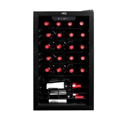 Adega de Vinhos Compressor HQ 75 Litros 24 Garrafas Preto HQ-AV24H 220V