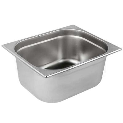 Kit 3 Cubas Gastronomica Inox Gn 1/3 X 100mm (325x176mm) - Brasinox