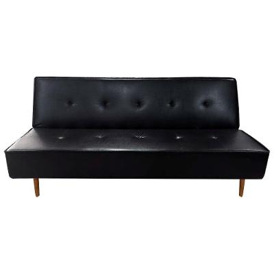 Sofá Cama Silver 3 Lugares 1,92 Shop Das Cabeceiras Preto