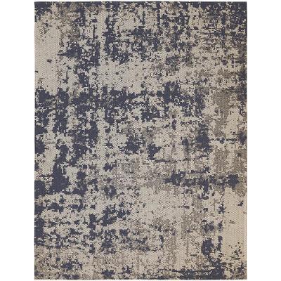 Tapete P/ Sala Serido B2694 L.grey/navy 1,92x2,50 São Carlos