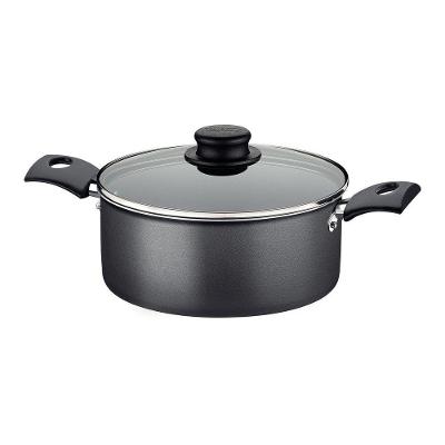 Panela Caçarola Tramontina Turim Antiaderente Chumbo 24 Cm 4,9 L Starflon Max Tramontina