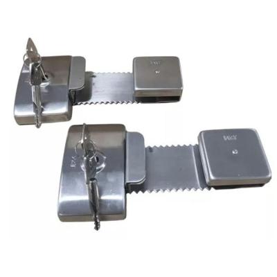 Fechadura Auxiliar Jbm Fc1 Para Portas De Correr Vidro 15cm