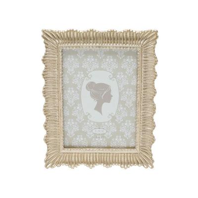 Porta-retrato Resina Dourado 13x18cm 60493 Royal Decor