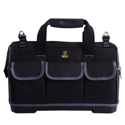 Bolsa Ferramentas Maleta Fundo De Borracha Mala Profissional Reforcada 14 Bolsos Eletricista Pedreiro