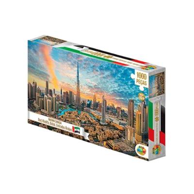 Quebra Cabeça Burj Khalifa Dubai 1000 Peças - Ggb Brinquedos