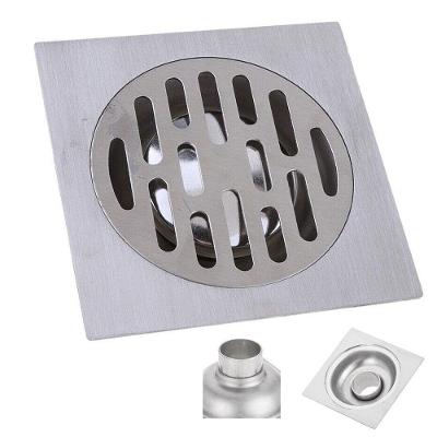 Ralo Aço Inox 10x10 Banheiro Lavabo Casa Jardim Quintal Anti Corrosao Resistente Seguro Higienico