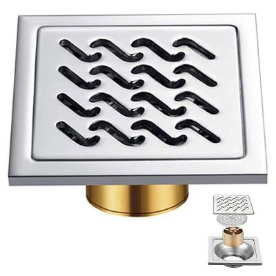 Ralo Inox 10x10 Banheiro Lavabo Anti Odor Anti Inseto Lavanderia Quintal Higienico Resistente Duravel Anti Corrosao
