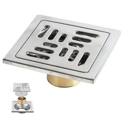 Ralo Inox 10x10 Banheiro Lavabo Anti Odor Anti Inseto Casa Cozinha Lavandeira Seguro Higienico Resitente