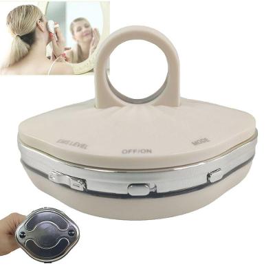 Massageador Eletrico Facial Manual Rosto Pescoço 4 Modos Ems Vibraçao Rejuvenecimento Anti Rugas