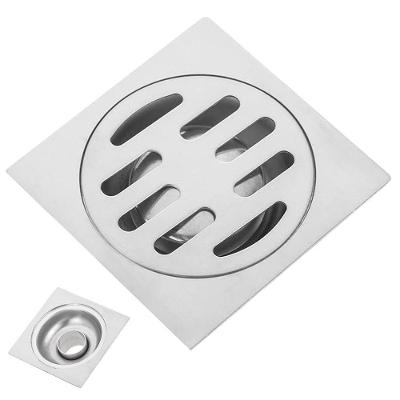 Ralo Aço Inox 10x10 Banheiro Lavabo Seguro Resistente Higienico Landeria Quintal
