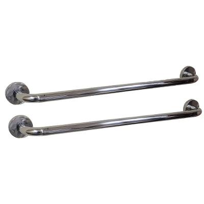 Barra Alça Apoio Kit 2 Uni Aço Inox 50cm Acessibilidade