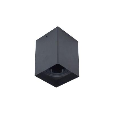 Spot De Sobrepor Astraled Carina Par 20 E27 Quadrado Bivolt Preto Ss-7709