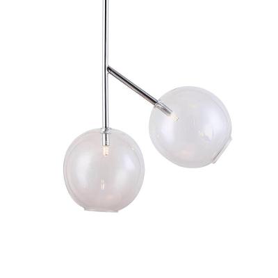 Lustre Pendente Skylight Bell 3047 G9 Bivolt Cromado-transparente