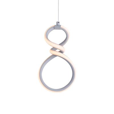 Lustre Pendente Sindora Dcd03256 Branco Led Bivolt