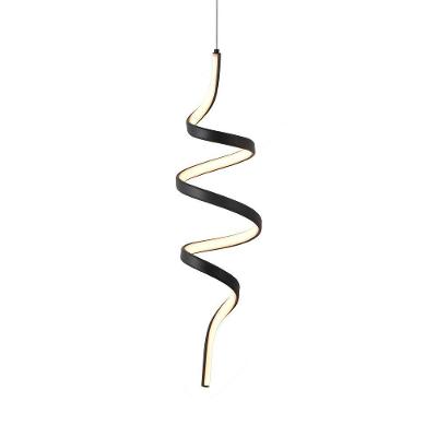 Lustre Pendente Sindora Dcd03236 Preto Led Bivolt