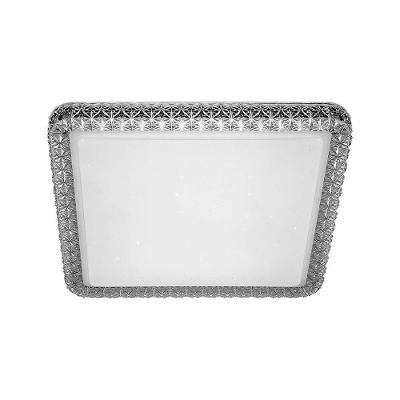 Plafon Sindora Dcx00330 24w Led Bivolt Branco - Transparente 3000k Luz Amarela